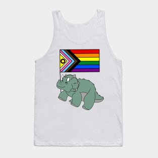 Dinosaur progress flag Tank Top